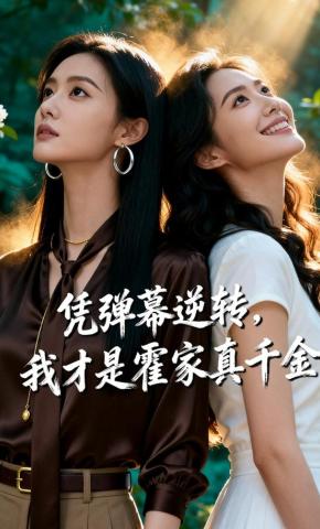 短剧《凭弹幕逆转，我才是霍家真千金》海报