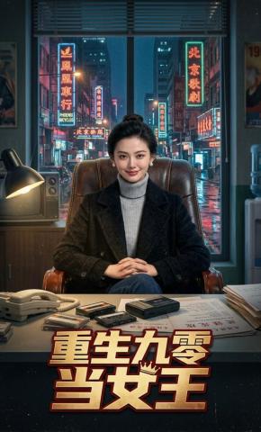 短剧《重生九零当女王》海报