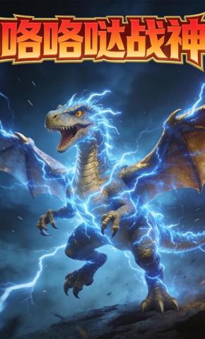 短剧《咯咯哒战神》海报