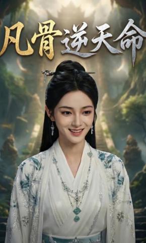 短剧《凡骨逆天命》海报