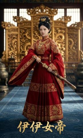 短剧《伊伊女帝》海报