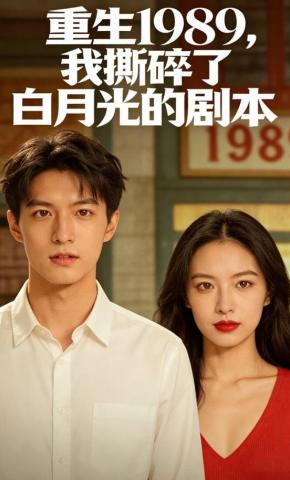 短剧《重生1989，我撕碎了白月光的剧本》海报