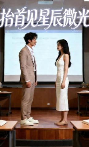 短剧《抬首见星辰微光》海报