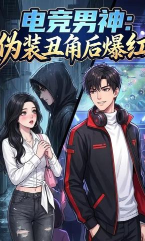 短剧《电竞男神：伪装丑角后爆红》海报