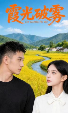 短剧《霞光破雾》海报