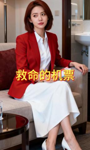 短剧《救命的机票》海报