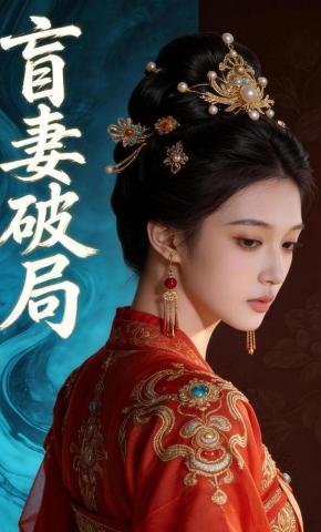 短剧《盲妻破局》海报