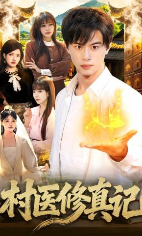 短剧《村医修真记》海报