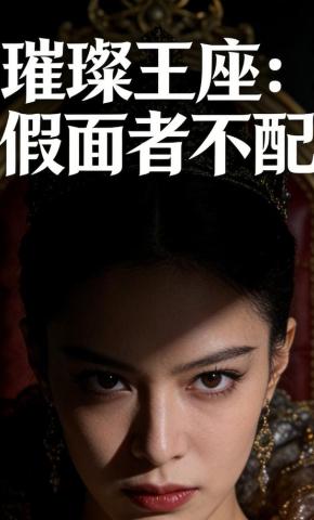 短剧《璀璨王座：假面者不配》海报