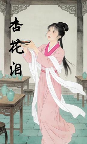 短剧《杏花泪》海报