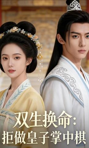 短剧《双生换命：拒做皇子掌中棋》海报