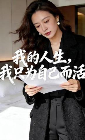 短剧《我的人生，我只为自己而活》海报