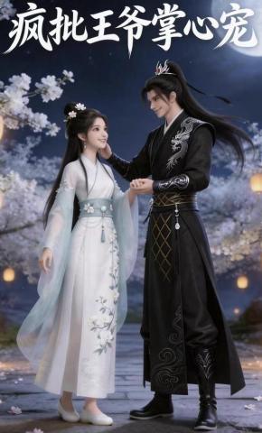 短剧《疯批王爷掌心宠》海报