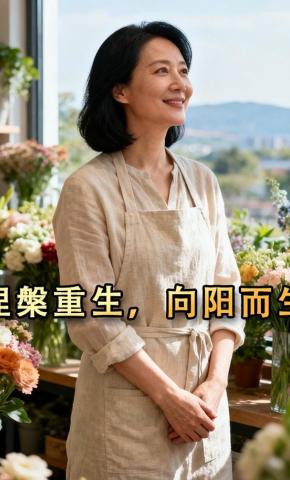 短剧《涅槃重生，向阳而生》海报