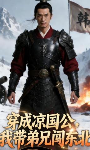 短剧《穿成凉国公，我带弟兄闯东北》海报