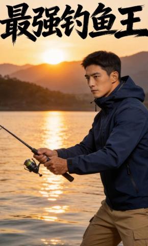 短剧《最强钓鱼王》海报