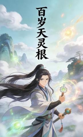 短剧《百岁天灵根》海报