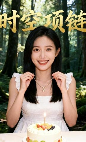短剧《时空项链》海报