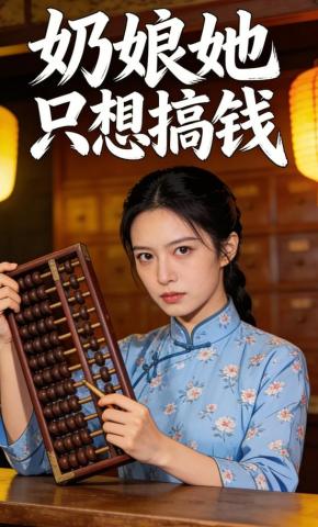 短剧《奶娘她只想搞钱》海报