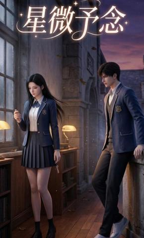 短剧《星微予念》海报
