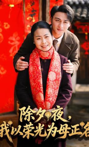 短剧《除夕夜，我以荣光为母正名》海报