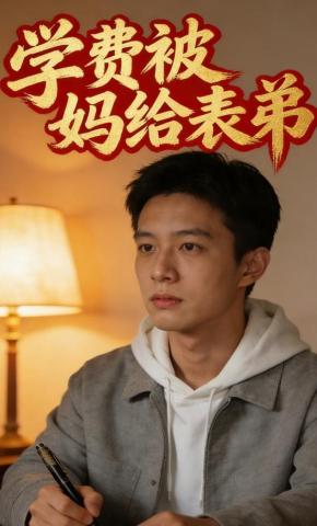 短剧《学费被妈给表弟》海报