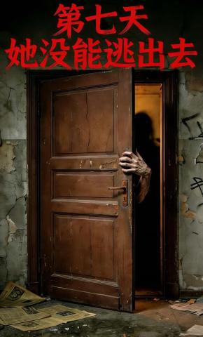 短剧《第七天，她没能逃出去》海报