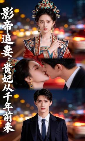 短剧《影帝追妻：贵妃从千年前来》海报