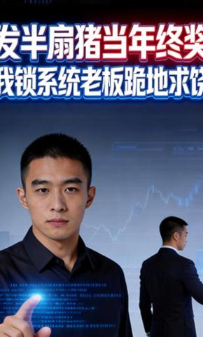 短剧《发半扇猪当年终奖我锁系统老板跪地求饶》海报