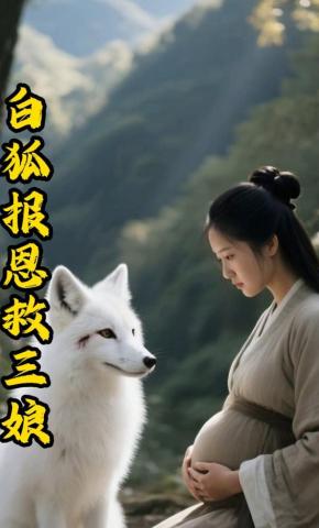 短剧《白狐报恩救三娘》海报