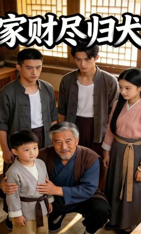 短剧《家财尽归犬》海报