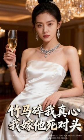 短剧《竹马碎我真心，我嫁他死对头》海报