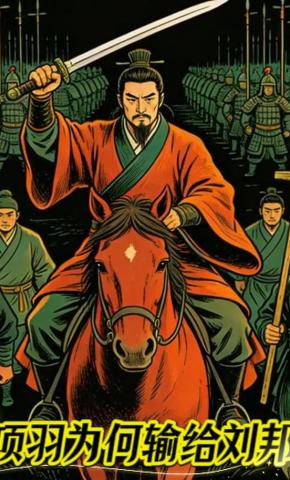 短剧《项羽为何输给刘邦》海报