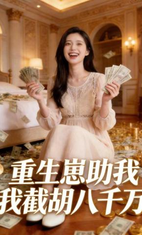 短剧《重生崽助我截胡八千万》海报