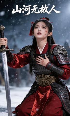 短剧《山河无故人》海报