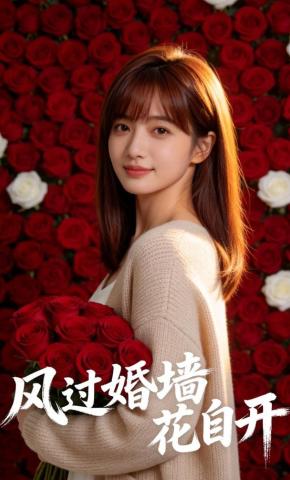 短剧《风过婚墙花自开》海报