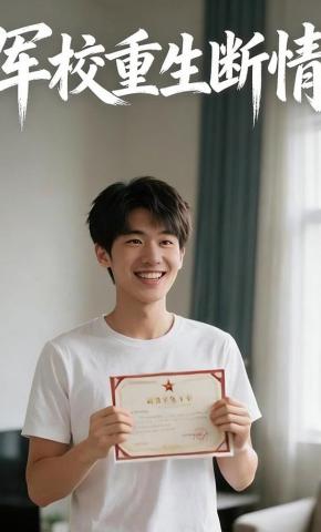 短剧《军校重生断情》海报