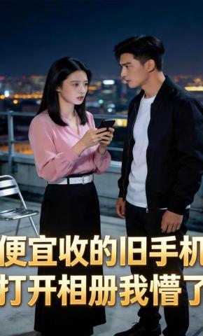 短剧《便宜收的旧手机，打开相册我懵了》海报