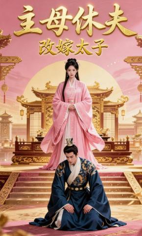 短剧《主母休夫，改嫁太子》海报