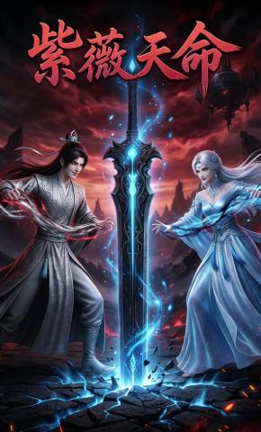 短剧《紫薇天命》海报