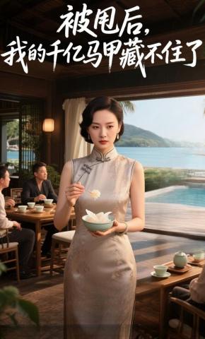 短剧《被甩后，我的千亿马甲藏不住了》海报