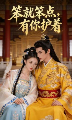 短剧《笨就笨点，有你护着》海报