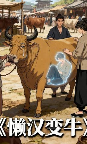 短剧《懒汉变牛》海报