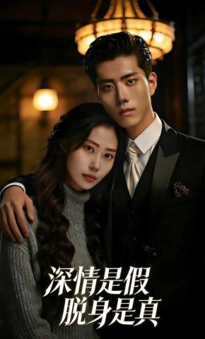 短剧《深情是假脱身是真》海报