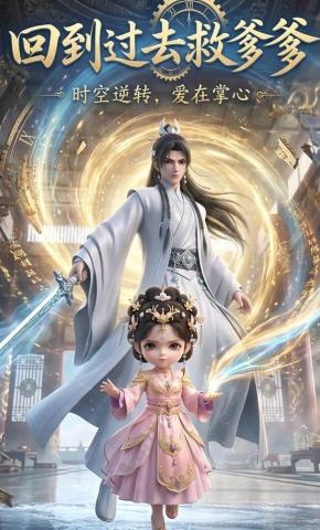 短剧《回到过去救爹爹》海报