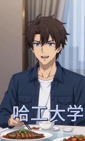 短剧《哈工大学》海报