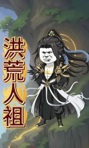 短剧《洪荒人祖》海报