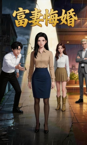短剧《富妻悔婚》海报