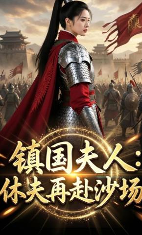 短剧《镇国夫人：休夫再赴沙场》海报