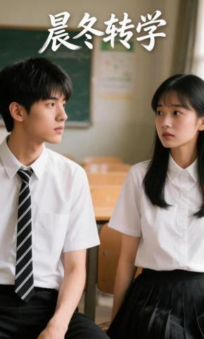 短剧《晨冬转学》海报